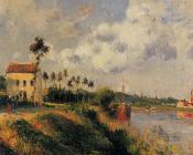 卡米耶 毕沙罗 : The Path from Halage, Pontoise